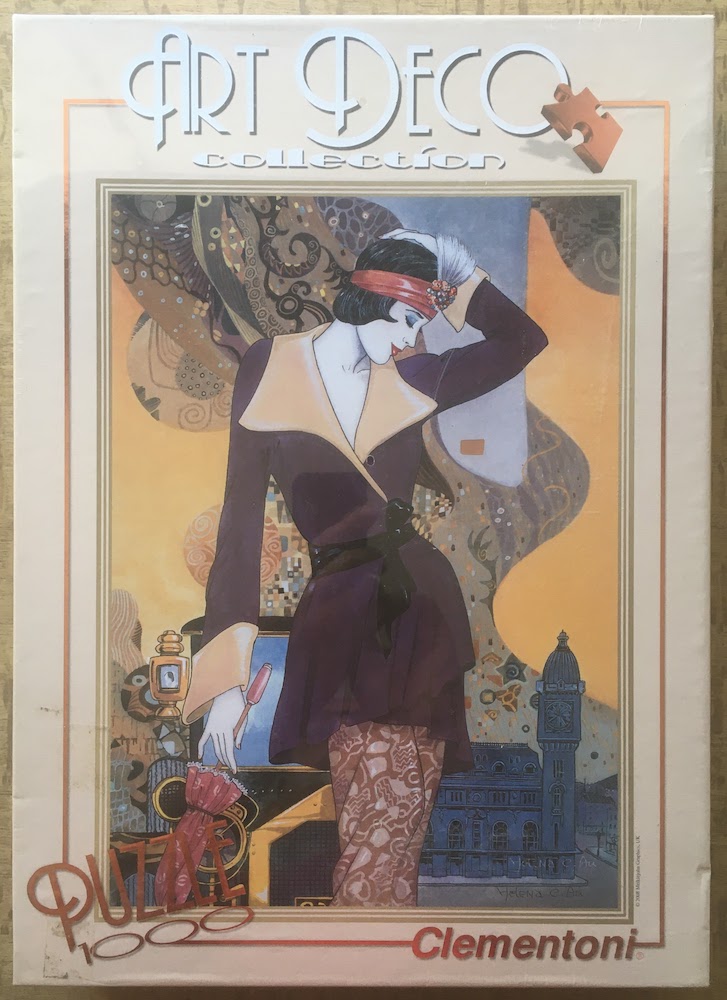 1000, Clementoni, City Life, by Helna Lam, Factory Sealed, 2025-07-14 Image of the puzzle 1000, Clementoni, City Life, by Helna Lam, Factory Sealed, Picture of the box