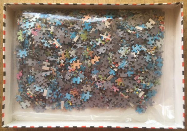 Image of the puzzle 1500, Educa, Map of the World, Complete, Picture of the bag