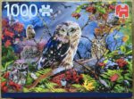 Image of the puzzle 1000, Jumbo, Owls in the Moonlight, Complete, Picture of the box