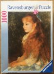 Image of the puzzle 1000, Ravensburger, Portrait of a Girl, by Renoir, Complete, Picture of the box