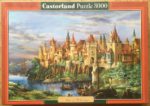 Image of the puzzle 3000, Castorland, City of Rothenburg, Factory Sealed, Picture of the box