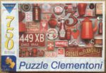 Image of the puzzle 750, Clementoni, Red, Guido Cecere, Complete, Picture of the box