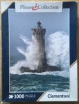 Image of the puzzle 1000, Clementoni, Four Lighthouse - Petra Storm - Finistère, by Guillaume Plisson, Complete, Picture of the box