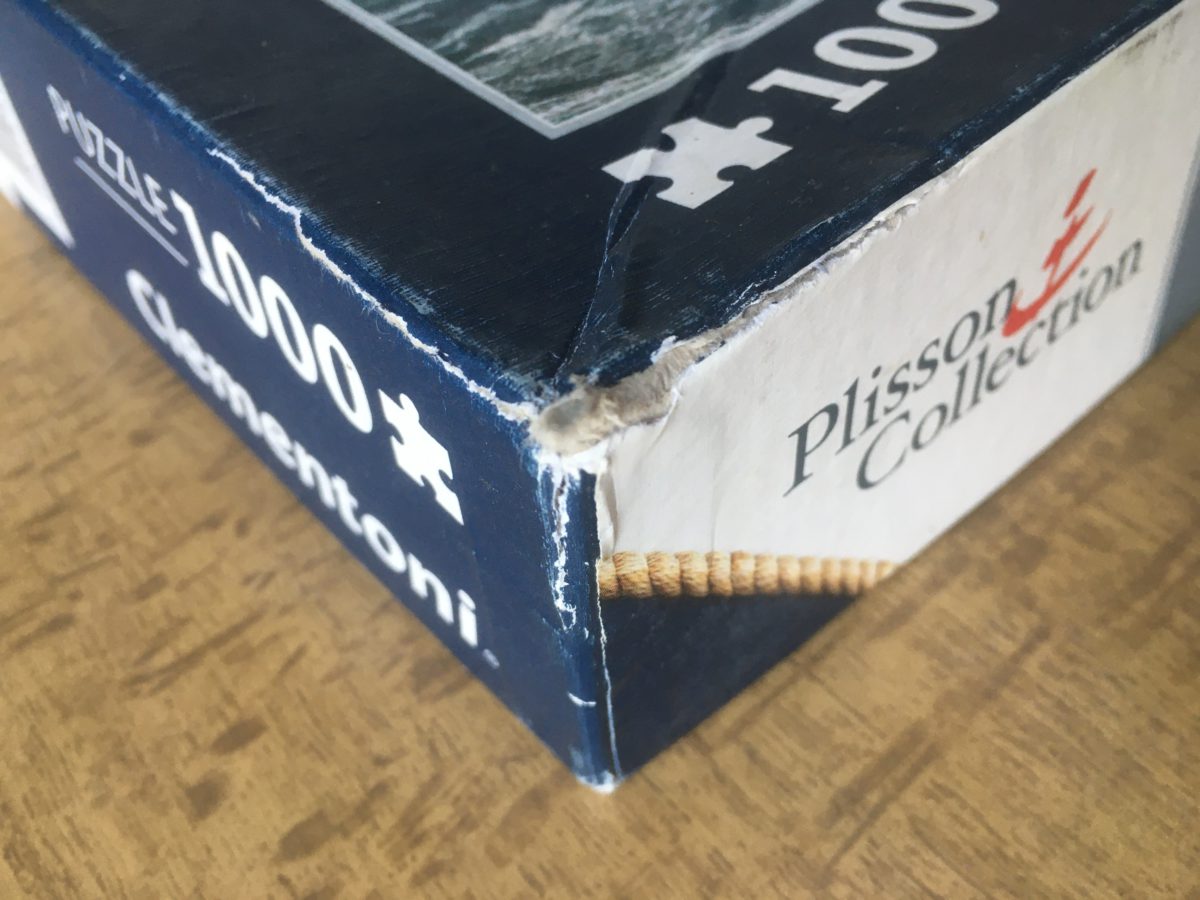 Image of the puzzle 1000, Clementoni, Four Lighthouse - Petra Storm - Finistère, by Guillaume Plisson, Complete, Picture of the corner