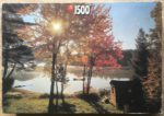 Image of the puzzle 1500, Jumbo, Lake Placid, NY, Complete, Picture of the box