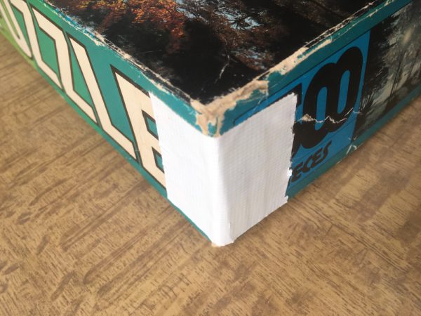 Image of the puzzle 1500, Jumbo, Lake Placid, NY, Complete, Picture of the corner