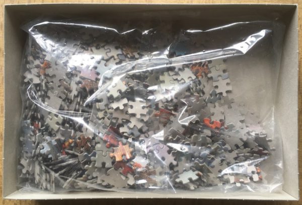 Image of the puzzle 1000, PTZ, Indians, by Ruane Manning, Sealed Bag, Picture of the bag