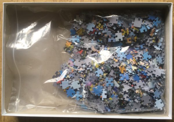Image of the puzzle 1000, Trefl, View of Cappadocia, Complete, Picture of the bag