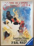 Image of the puzzle 1000, Ravensburger, French Carnival, by Jules Chèret, Complete, Picture of the box