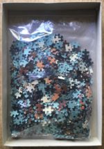 Image of the puzzle 1000, Wild Horse, Horse, by Rolf Hinz, Complete, Picture of the bag