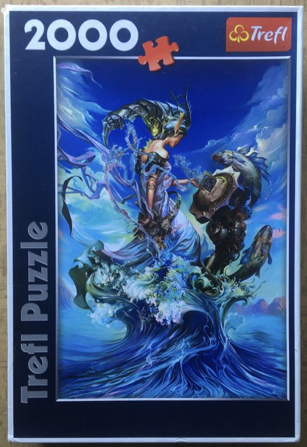 Image of the puzzle IMG_91972000, Trefl, The Queen of the Sea, Chen Wei, Complete, Picture of the box