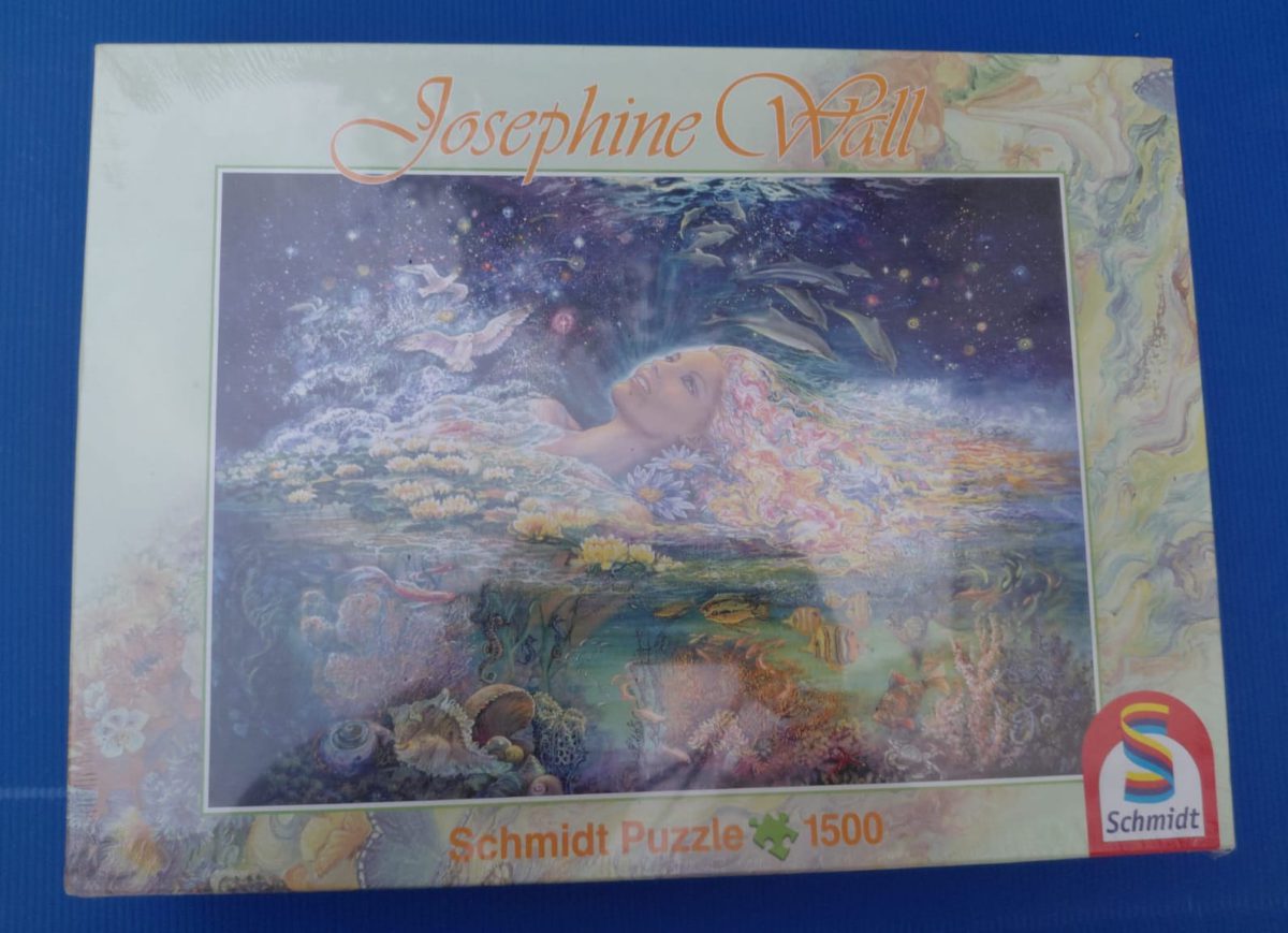 Image of the puzzle 1500, Schmidt, Aphrodite, Josephine Wall, Factory Sealed, Picture of the box
