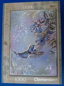 Image of the puzzle 1000, Clementoni, Humming Bird, Sealed Bag, Picture of the box