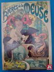 Image of the puzzle 1500, Nathan, Bières de la Meuse, Alphonse Mucha, Sealed Bag, Picture of the box