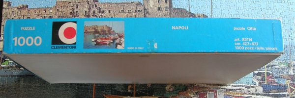 Image of the puzzle 1000, Clementoni, Napoli, Complete, Picture of the box