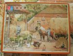 Image of the puzzle 1000, MB, The Last Hay Load, Jetses, Complete, Picture of the box