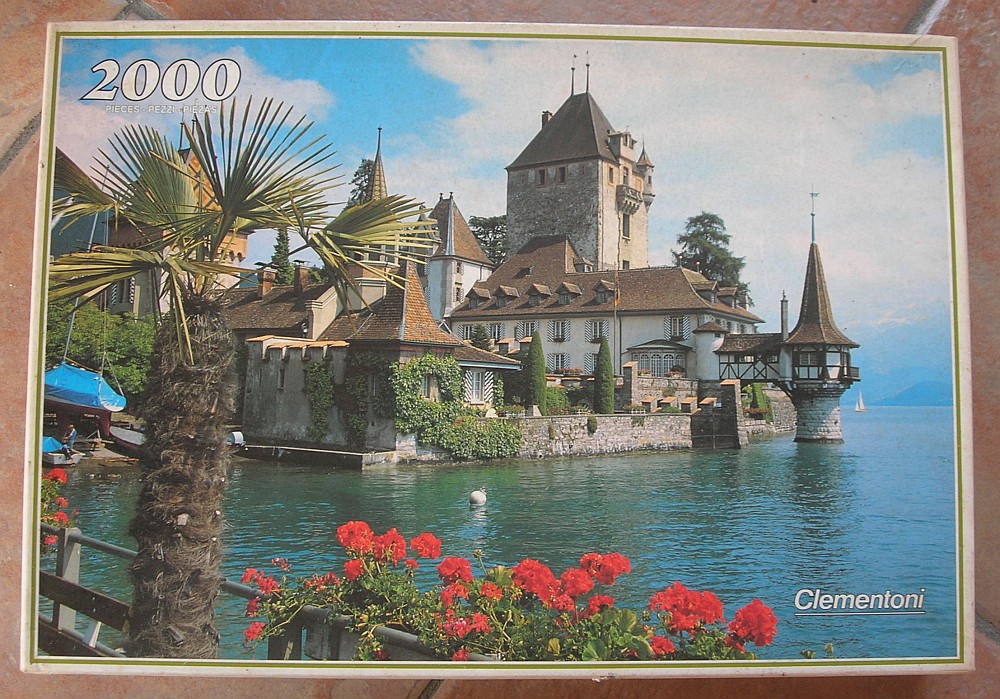 2000, Clementoni, Oberhofen, Complete, Listed by Marisa Image of the puzzle 2000, Clementoni, Oberhofen, Complete, Picture of the box