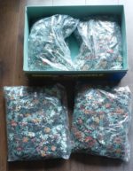 Image of the puzzle 12000, Ravensburger, The Temptation of Saint Anthony, by Hieronymus Bosch, Sealed Bag, Picture of the Bags