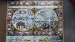 Image of the puzzle 9000, Ravensburger, Big World Map 1611, by Pieter van den Keere, Sealed Bag, Picture of the poster