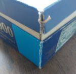 Image of the puzzle 9000, Ravensburger, Big World Map 1611, by Pieter van den Keere, Sealed Bag, Picture of the corner