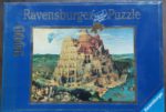Image of the puzzle 9000, Ravensburger, The Tower of Babel, by Pieter Bruegel the Elder, Sealed Bag, Picture of the box