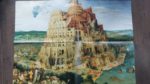 Image of the puzzle 9000, Ravensburger, The Tower of Babel, by Pieter Bruegel the Elder, Sealed Bag, Picture of the poster