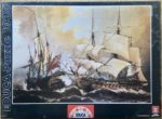 Image of the puzzle 1000, Educa, Sea Battle, by Ángel Cortellini, Factory Sealed. 2022-01-13, Picture of the box