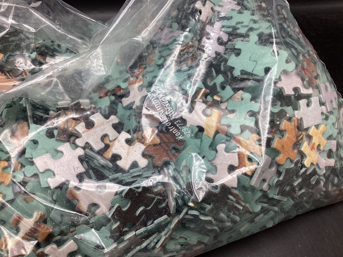 Image of the puzzle 3000, Ravensburger, Against the Spanish Armada, by Aert Anthonisz, Sealed Bag, Picture of the Bag