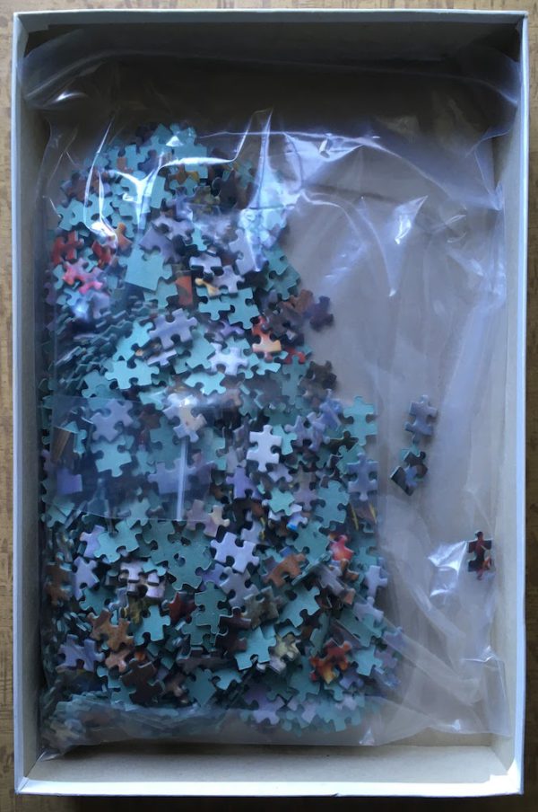 Image of the puzzle 1000, F.X. Schmid, Reverie, Complete, Picture of the bag