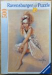 Image of the puzzle 500, Ravensburger, Sylvie, by Sara Moon, Complete, Picture of the box