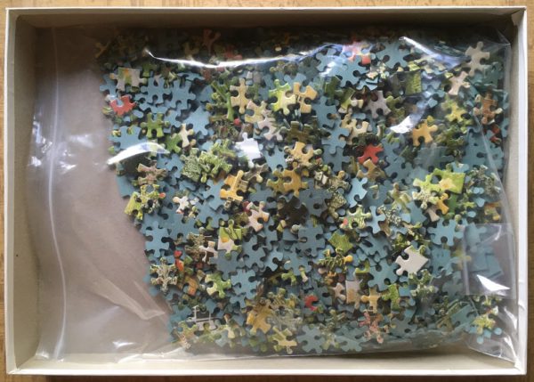 Image of the puzzle 1000, JH, Gardens in Trust, Complete, Picture of the bag