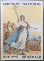 Image of the puzzle 285, Delzan, Emprunt National, Société Générale, by Lucien Métivet, Complete, Picture in the box