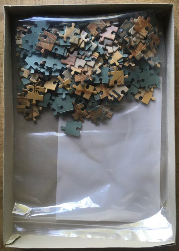 Image of the puzzle 285, Delzan, Emprunt National, Société Générale, by Lucien Métivet, Complete, Picture in the bag