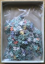 Image of the puzzle 500, MB, The Runaway, Norman Rockwell, Complete, Picture of the bag