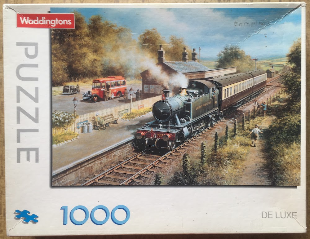 1000, MB, Country Connections, by Don Breckon Image of the puzzle 1000, MB, Country Connections, by Don Breckon, Picture of the box