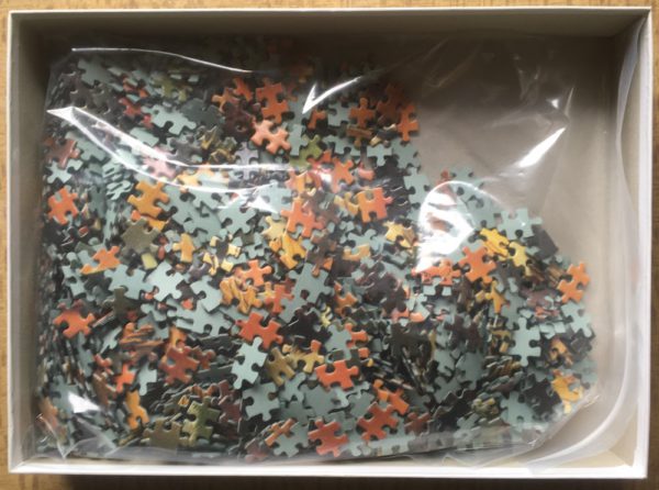 Image of the puzzle 1500, Schmidt, The Beauty and the Creature, by Alain Saguez, Complete Picture of the bag
