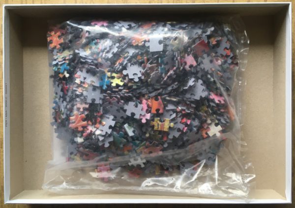 Image of the puzzle 1000, Anatolian, The Daughters of Harem, by Georges Rochegrosse, Sealed Bag, Picture of the bag