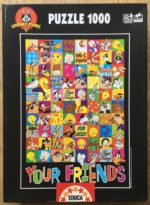 Image of the puzzle 1000, Educa, Warner Bros, Complete, Picture of the box