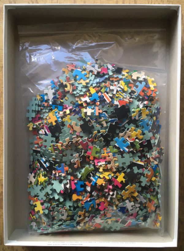 Image of the puzzle 1000, Educa, Warner Bros, Complete, Picture of the bag