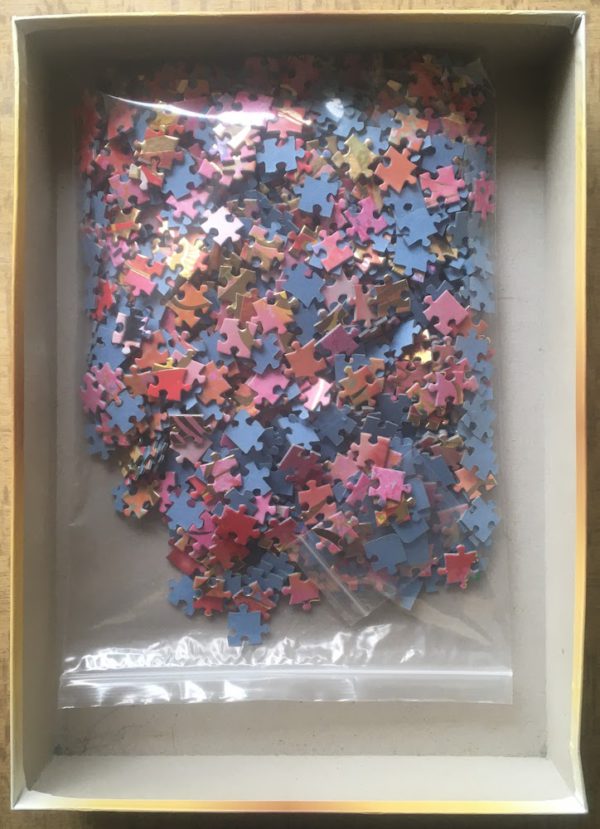 Image of the puzzle 1000, Clementoni, The Brilliance, Factory Sealed, Picture of the bag
