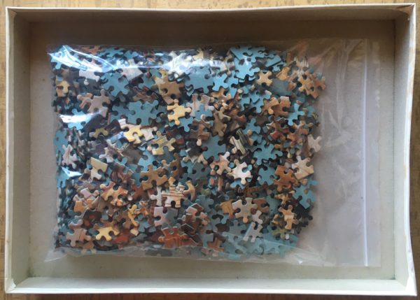 Image of the puzzle 1000, Falcon, The Death of Nelson, by Denis Dighton, Complete, Picture of the bag