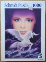 Image of the puzzle 1000, Schmidt, Pegasus, Complete, Picture of the box