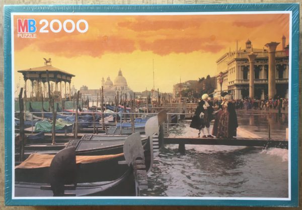 Image of the puzzle 2000, MB, Venice, Factory Sealed, Picture of the box