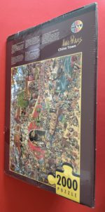 Image of the puzzle 2000, Heye, China Town, Hugo Prades, Factory Sealed, Picture of the box