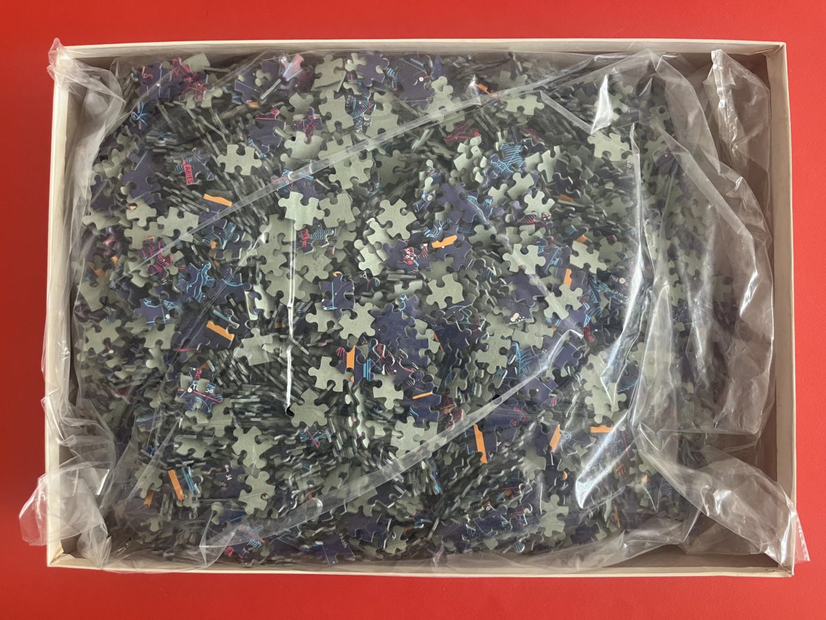 Image of the puzzle 6000, Schmidt, Universum, Sealed Bag, Picture of the bag