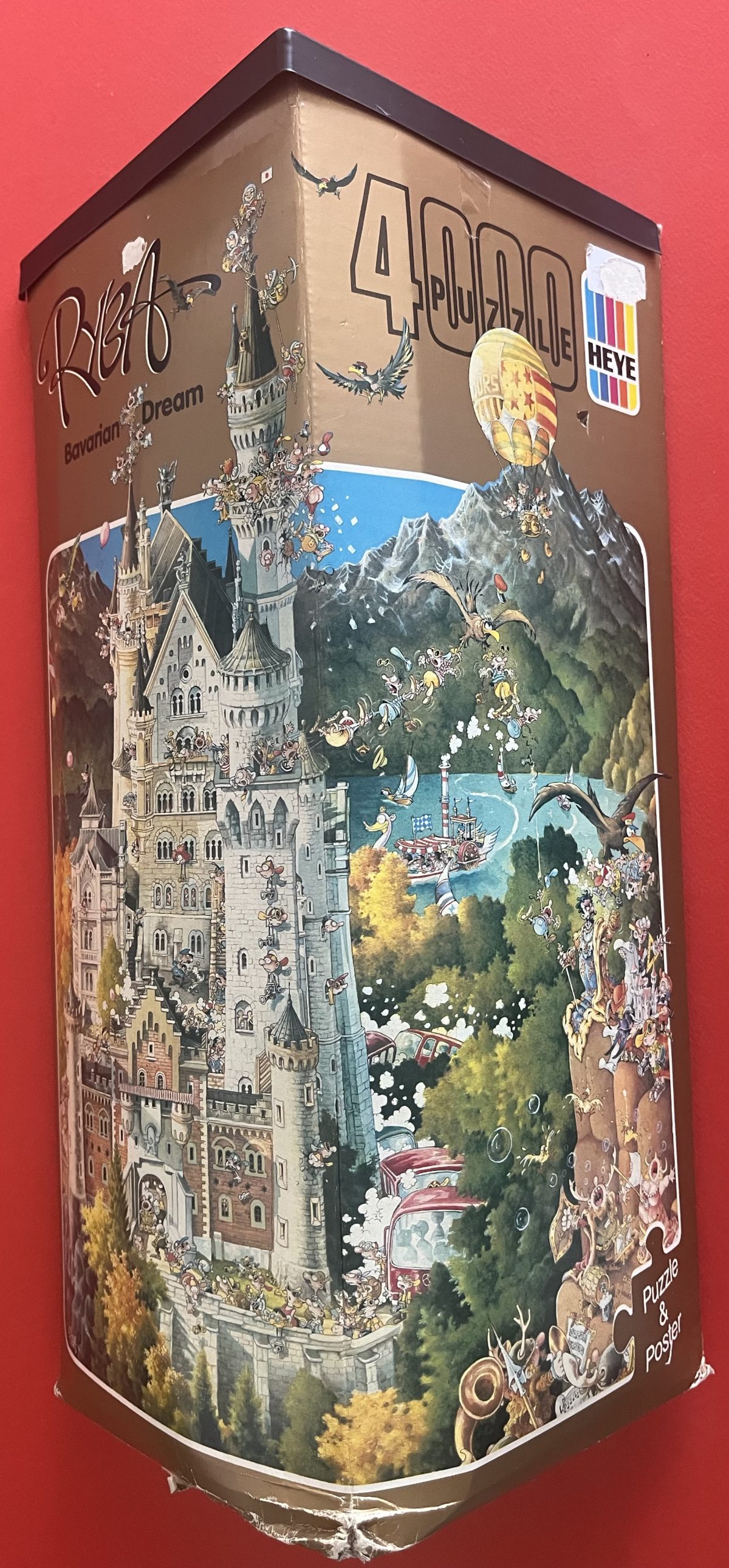 Image of the puzzle 4000, Heye, Bavarian Dream, Michael Ryba, Sealed Bag, Picture of the box