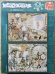 Image of the puzzle 1000×2, Jumbo, Magic Lantern in the Living Room & Copper Ko, by Anton Pieck, Factory Sealed, Picture of the box