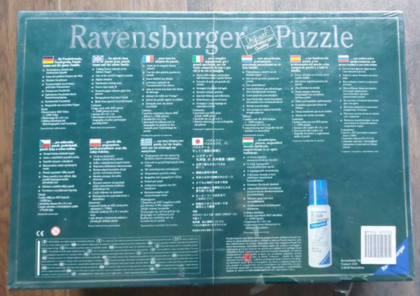 Image of the puzzle 12000, Ravensburger, The Creation of Adam, by Michelangelo, Factory Sealed, Picture of the box