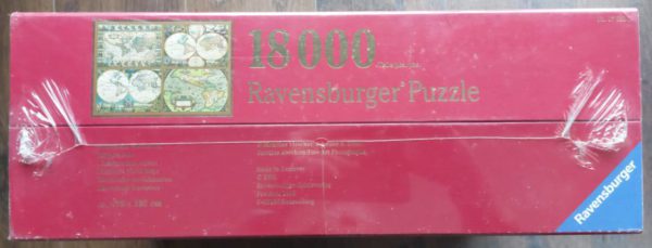 Image of the puzzle 18000, Ravensburger, Historical World Maps, Factory Sealed, Picture of the box