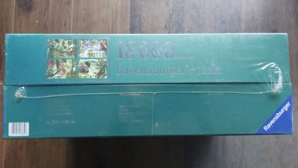 Image of the puzzle 18000, Ravensburger, Tropical Impressions, Penfound, Factory Sealed, Picture of the box